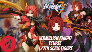 Himeko Vermillion Knight Eclipse 17th Scale Figure UnboxingReview My Angel is here [upl. by Yrrac]