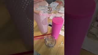 Packaging Starbucks Tumblers to Ship from Mexico to The US [upl. by Obala]