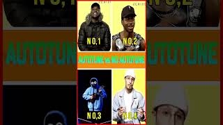 AUTOTUNE vs NO AUTOTUNE l Battle Songs Real voices of singers  Who is the best shorts Part 3 [upl. by Astri]