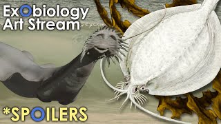 Exobiology Art Stream Project Updates September 4 2024 [upl. by Estes]