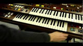 Yamaha C605 Bass Pedals Playing Synth Sound Synthe preset [upl. by Prady]