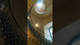 this is the tulip stairs in the queens house in London beautiful architecture [upl. by Radnaxela904]