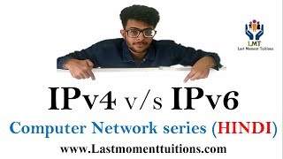 IPv4 vs IPv6 Comparision in hindi  Computer Network Series [upl. by Rayburn391]