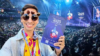 D23 2024 OPENING DAY WAS AMAZING  Exploring The Convention Disney Entertainment Showcase amp MORE [upl. by Colas]