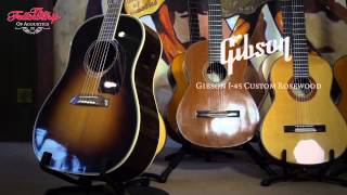 The Fellowship of Acoustics  Gibson J45 Custom Rosewood [upl. by Yelwar]