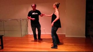 2014 Sydney Swing Camp Eric amp Ani Lvl 3 Shaping the Slot [upl. by Eckel283]