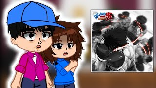 Parents react to Their Children  Hajime No Ippo  Gacha react [upl. by Fortunia]