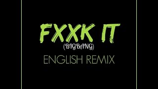 BIGBANG  FXXK IT 에라 모르겠다 Richard Jansen English Cover [upl. by Yregerg518]