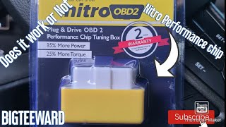 Nitro OBD2 Performance chip Installed on My Dodge Charger RT‼️ [upl. by Arabelle]