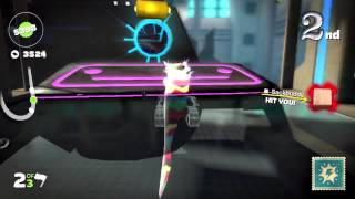 Little Big Planet Karting  The Space Bass  Huge Space Ship [upl. by Durwin]