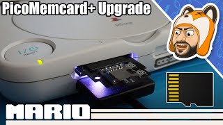 PicoMemcard  Supercharging the PS1 with Infinite Memory Cards  Overview amp Install [upl. by Legim91]