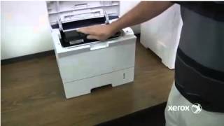 Xerox Phaser 3600 Replacing Toner [upl. by Siuqramed]