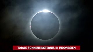 Totale Sonnenfinsternis Starren staunen schwärmen  DER SPIEGEL [upl. by Neiht]