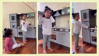 Full day she was cooking and cleaning 😂❤️ chaithratara [upl. by Jaynes]