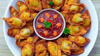 Best Shrimp Wontons with a Spicy Dipping Sauce [upl. by Malcolm567]