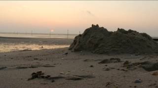 Sommeranfang Sonnenaufgang über der Nordsee bei Hooksiel [upl. by Spiegleman703]