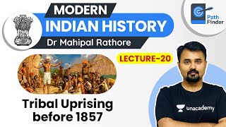 L20 Tribal Revolts Before 1857 l Santhal Revolt l Modern Indian History  UPSC CSE 2021 [upl. by Liahcim]