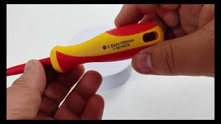 S632 SFREYA VDE 1000V Insulated Slotted Screwdriver [upl. by Noitna900]