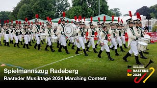 Spielmannszug Radeberg  WAMSB Marching Contest  Rasteder Musiktage 2024 [upl. by Lenrad]