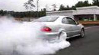 Mercedes KLEEMANN CLK55 burnout [upl. by Aharon]