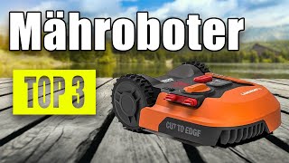 TOP 3 BESTER Mähroboter 2022 Günstiger und bester Rasenmäher Roboter [upl. by Evante825]