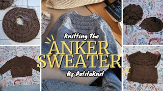 Knitting the Anker Sweater by PetiteKnit Baby Version [upl. by Sweeney]