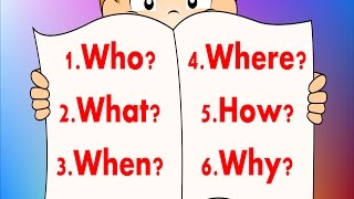 6 Questions  Fun Reading amp Writing Comprehension Strategy For Kids  Jack Hartmann [upl. by Connelley]