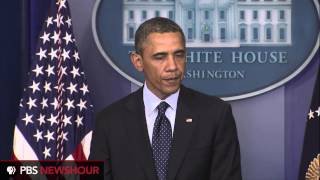 President Obama Addresses the Boston Marathon Explosions [upl. by Clarence]