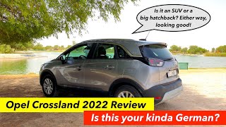 Opel Crossland 2022 Review UAE  Drivemeonline [upl. by Akemit]