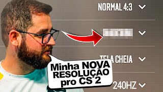 Testei a RESOLUÇÃO do FALLEN e outros PRO players no CS 2 [upl. by Roberson]