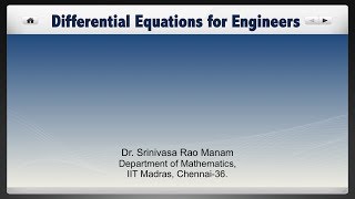 Lecture 3  Methods for First order ODEs  Exact Equations [upl. by Gothar]