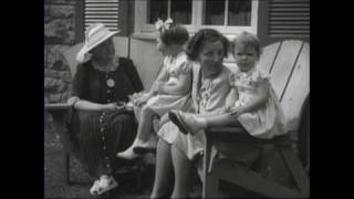 Koninklijk gezin op vakantie in Cape Cod 1944 [upl. by Nireil]