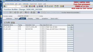 ECC6Access to Tables and Programs [upl. by Kaila]