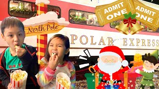 Polar Express Full Train Ride Experience  Whippany New Jersey [upl. by Aneba]