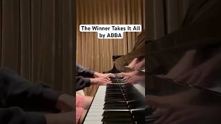 thewinnertakesitall abba shorts piano cover kierszenbaumpiano ​⁠OfficialABBA [upl. by Rebmac]