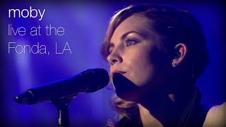 Moby  The Last Day feat Skylar Grey Live at The Fonda LA [upl. by Ahsoj]