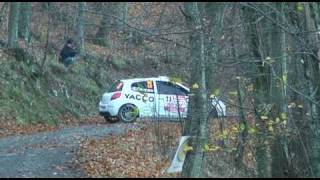 Rallye du Var 2009  4 Es Gonfaron  participation de Sébastien Loeb [upl. by Yodlem]