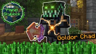 Goldor Chad  Planet Skyblock  Hypixel Skyblock [upl. by Enaywd]