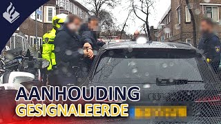 Politie  Aanhouding gesignaleerde  Aanrijding  Ruzie  Motor [upl. by Trebma]