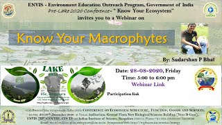 Know Your Macrophytes EWRGENVIRONMENTALEDUCATION IISC [upl. by Yonina]