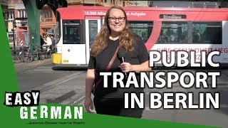 Public Transport in Berlin  Super Easy German 43 [upl. by Merc]