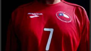 Camiseta Brooks de Chile para el Mundial 2010 [upl. by Atiuqes]