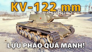 KV1 Chiến tăng Huyền thoại với lựu pháo 122mm  World of Tanks [upl. by Remled404]