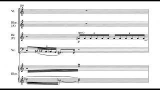 Franz Schreker  Der Wind 1909 Score Video [upl. by Satsoc176]