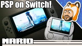 PSP Emulation on Switch is AWESOME  PPSSPP Standalone Beta Showcase  Homebrew Review [upl. by Araccot]