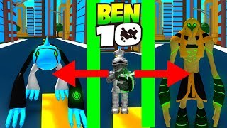 Ben 23 EPIC Transformations Roblox Ben 10 Arrival of Aliens [upl. by Tann]