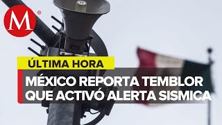 Suena alerta sísmica en CdMx sismo de 57 con epicentro en Veracruz [upl. by Urquhart]