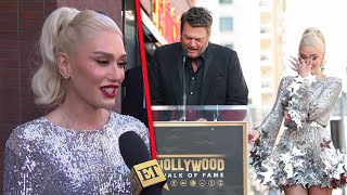 Why Gwen Stefani Got Teary During Blake Sheltons Speech at Her Walk of Fame Ceremony Exclusive [upl. by Eiramyma968]