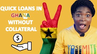 Quick loans In Ghana Without Collateral 2023 [upl. by Ardua]