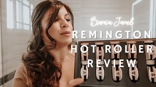 Remington Pro Hot Rollers Review  90s Hair Style  Bianca Janel [upl. by Derian]